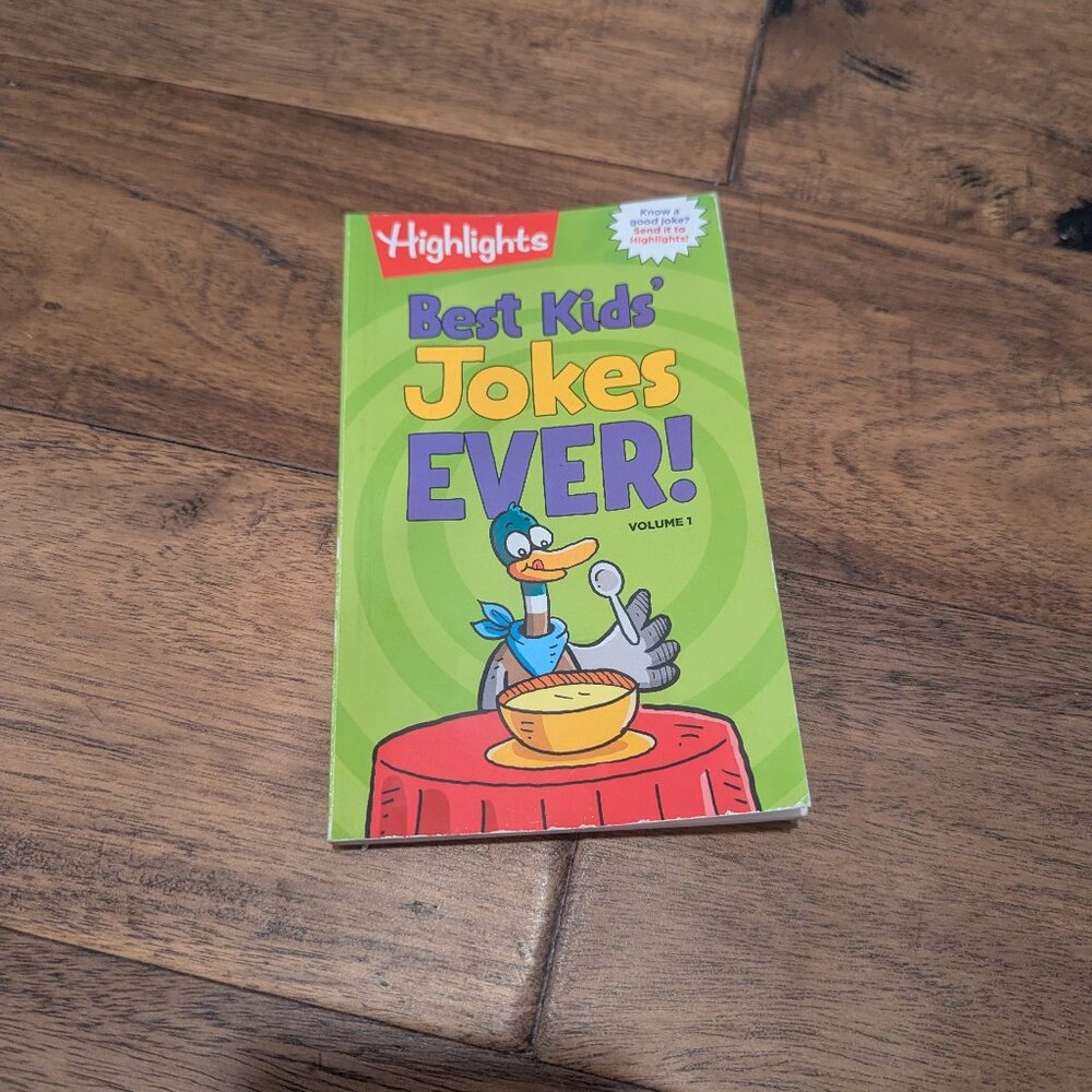 Highlights Best Kids' Jokes Ever! Vol. 1 paperback book